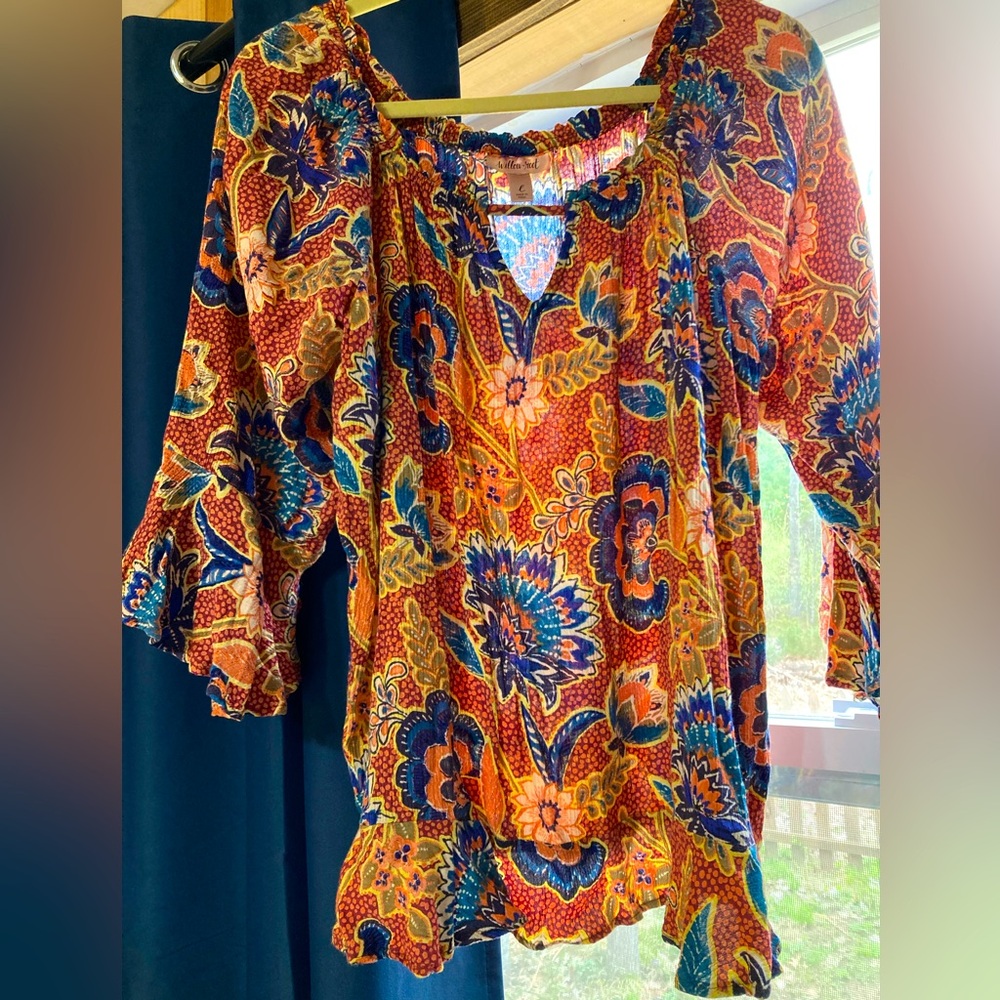 Boho Flowy top